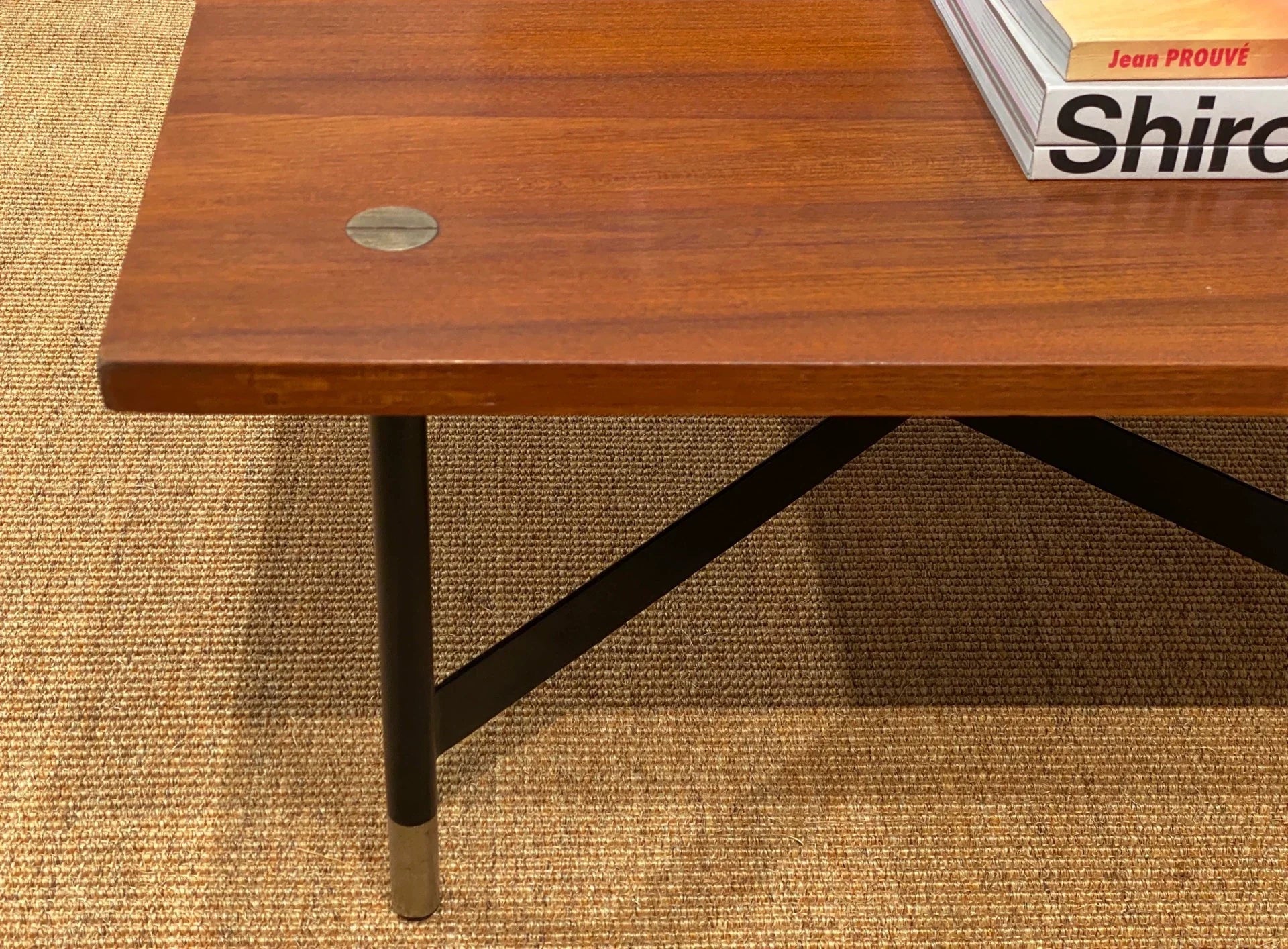 Vintage 1960s Italian Rossi di Albizzate Square Coffee Table Mid-Century