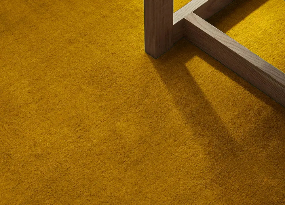 Bastien Handmade Yellow Tencel Bedside Blanket – Luxurious Softness