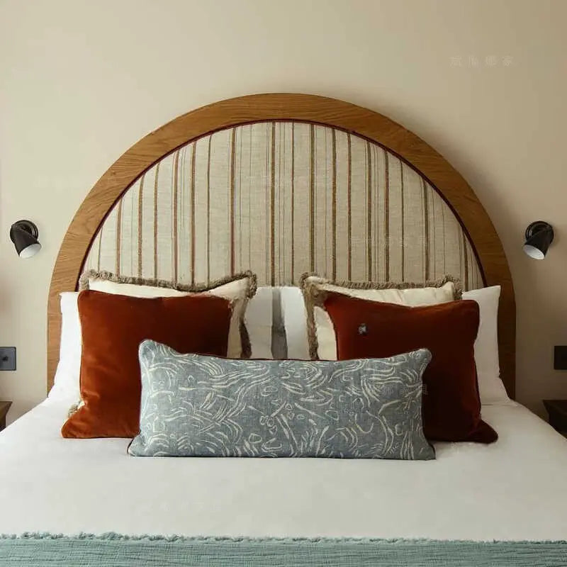 Margaux Retro Semi-Circular Style Bed