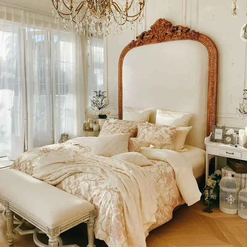Aurelien High Back Retro Double Bed