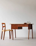 Mallory All-Wood Nordic Style Office Desk