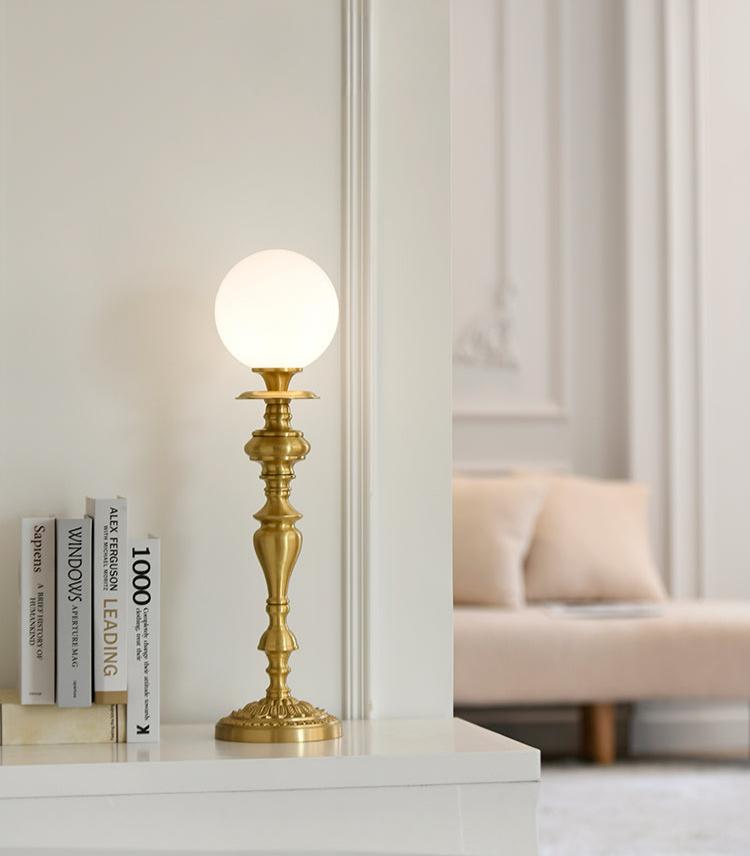 Diego Pure Copper Candlestick Floor Lamp