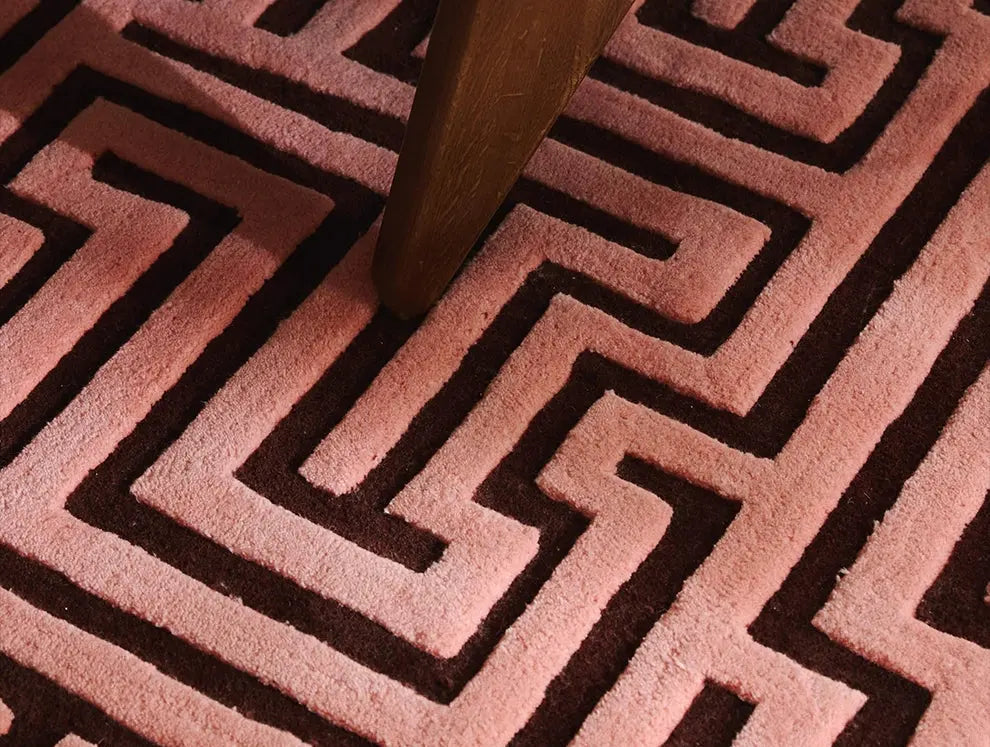 Lucienne Hand-Woven French Retro Medieval Carpet – Unique Home Décor Style