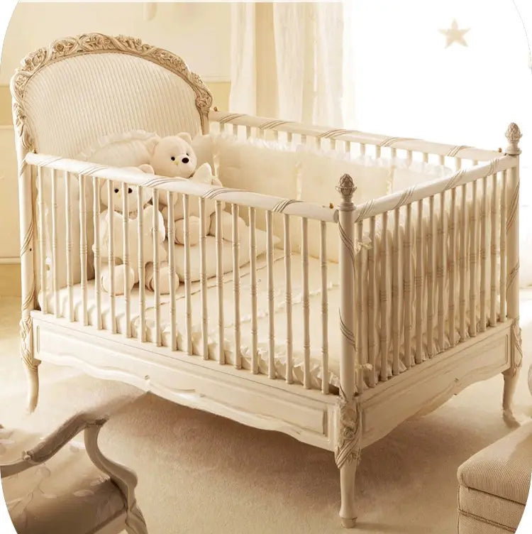 Remy Rococo Cream Baby Girl Bed