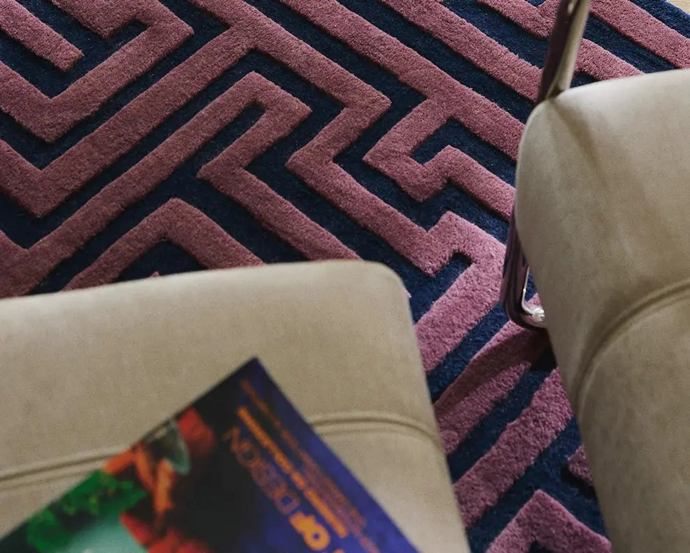 Lucienne Hand-Woven French Retro Medieval Carpet – Unique Home Décor Style