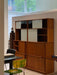 Mid-Century Modern Didier Rozaffy Multifunctional Wood Storage Cabinet Credenza