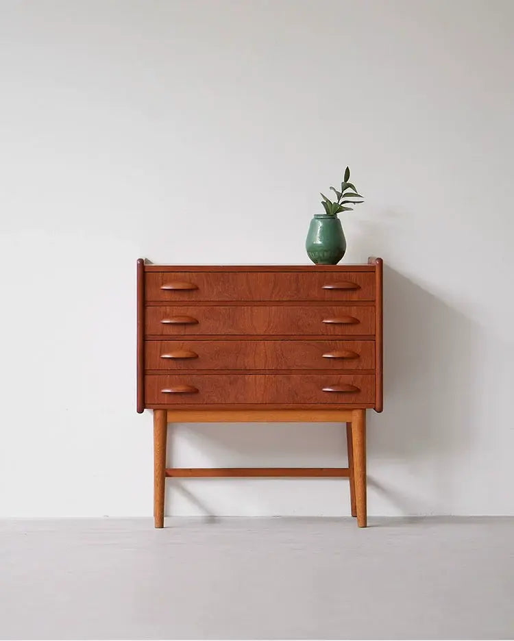Augustyn Teak Wood Bedroom Storage Cabinet