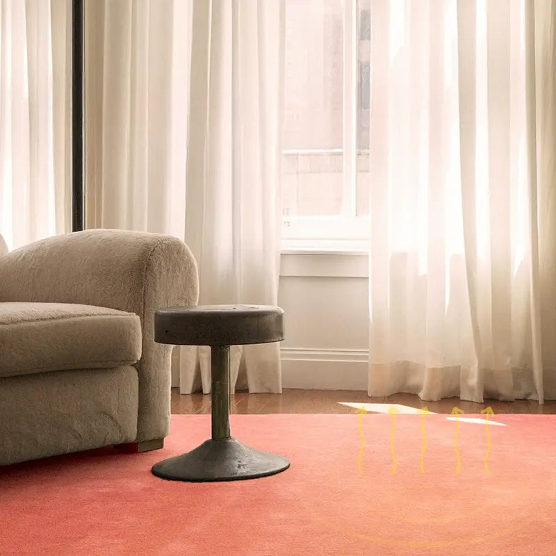 Rosamund Hand-Woven Pink Bedroom Carpet – High-End Luxury Design
