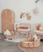 Handmade Natural Straw Woven Baby Bassinet Cradle Basket for Infants Nursery Decor