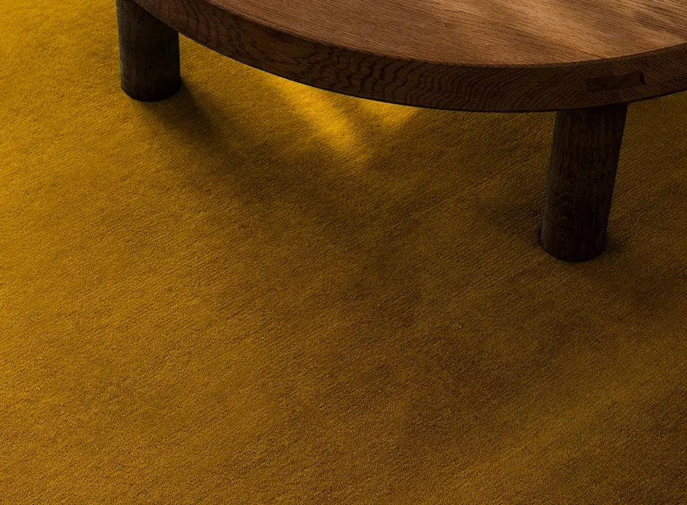 Bastien Handmade Yellow Tencel Bedside Blanket – Luxurious Softness