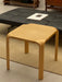 Vintage Alvar Aalto Artek Fan Leg Wood Tea Table Stool