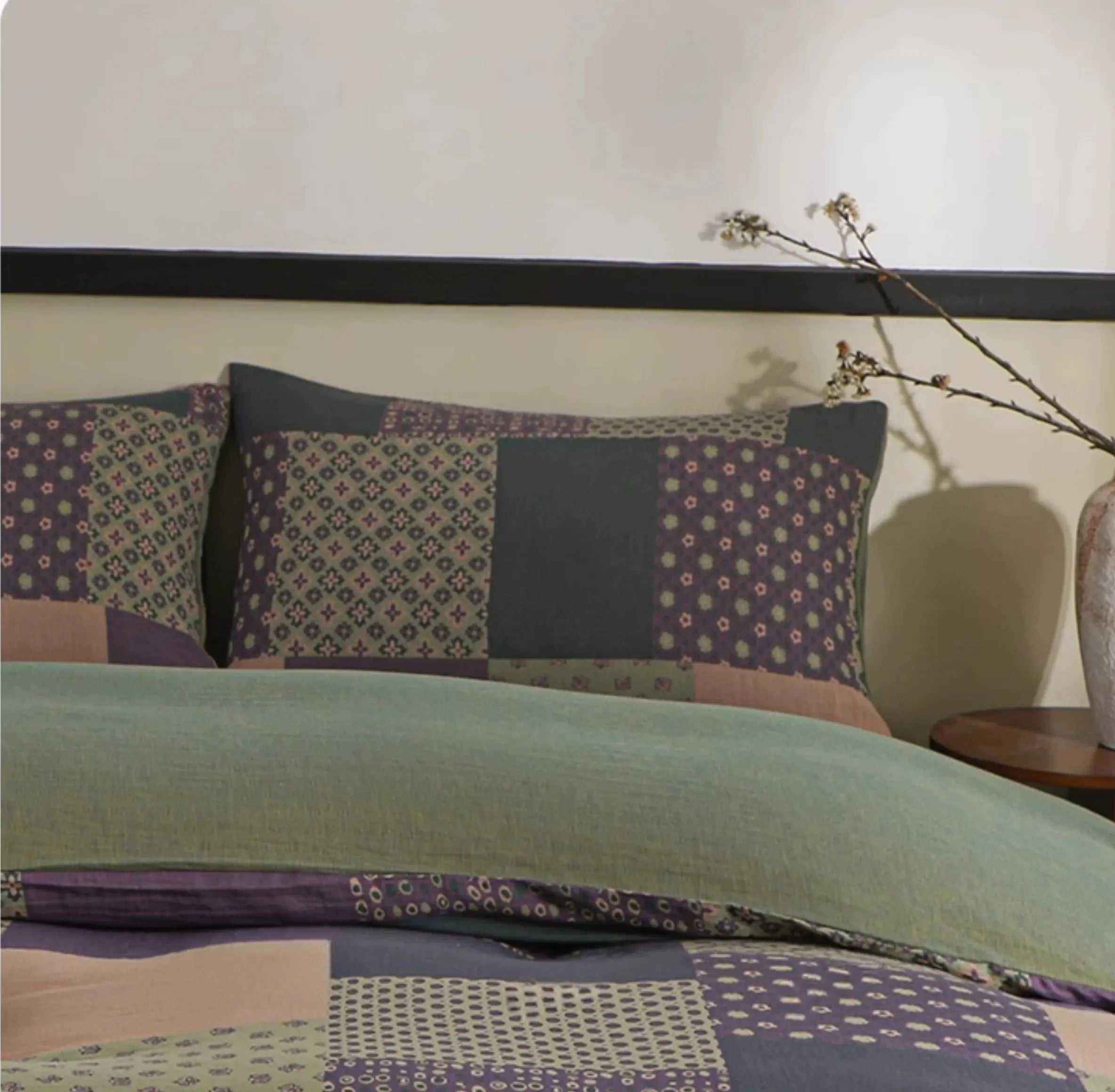 Isabeau Jacquard Double-Layer Bedding Set – 100% Cotton Skin-Friendly