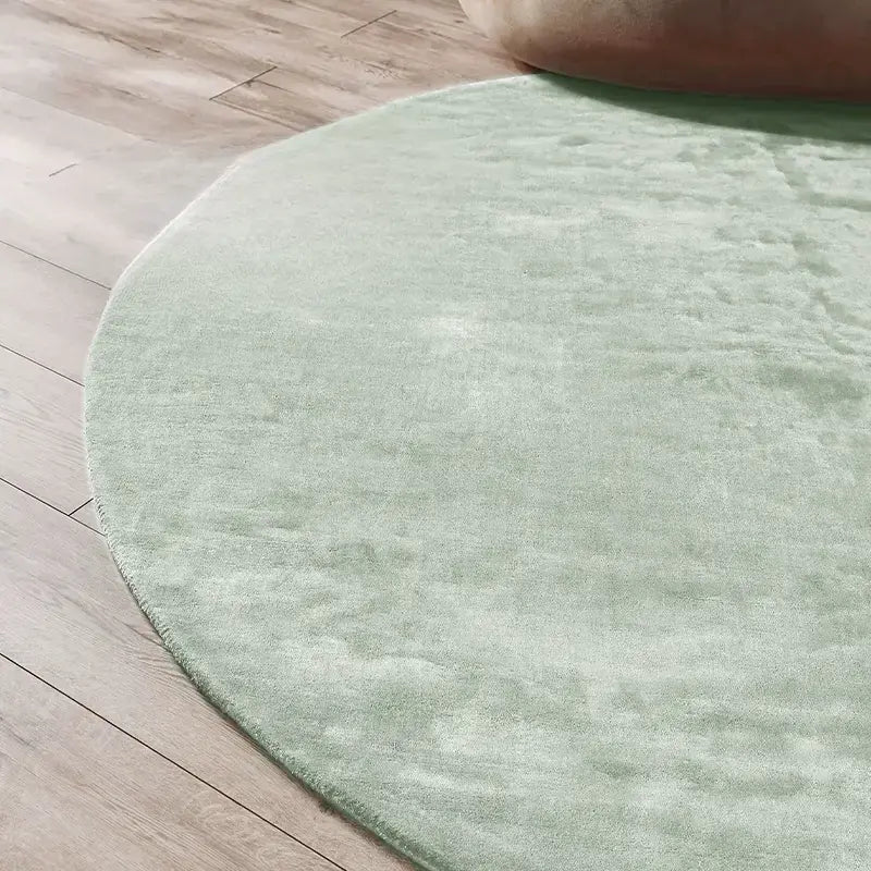 Emeric Custom Tencel Green Bedside Blanket – Luxurious Hand-Made Design