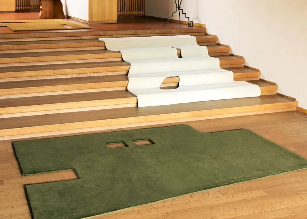 Aurelius Handmade Retro Style Carpet – Unique Nordic Design