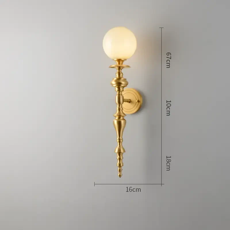 Lorenzo Retro Copper Chandelier Lamp