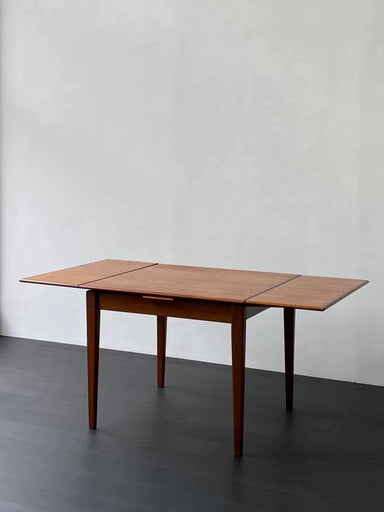 Vintage 1960s Danish Solid Wood Dining Table Mid-Century Modern Design