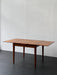Vintage 1960s Danish Solid Wood Dining Table Mid-Century Modern Design