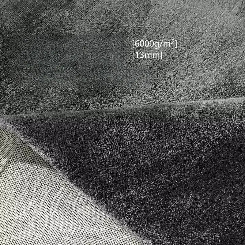 Ysolde Handmade Tencel Gray Bedside Blanket – Luxury Home Decor