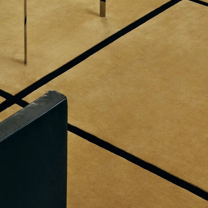 Théodore Handmade Lattice Carpet – Retro Nordic Design