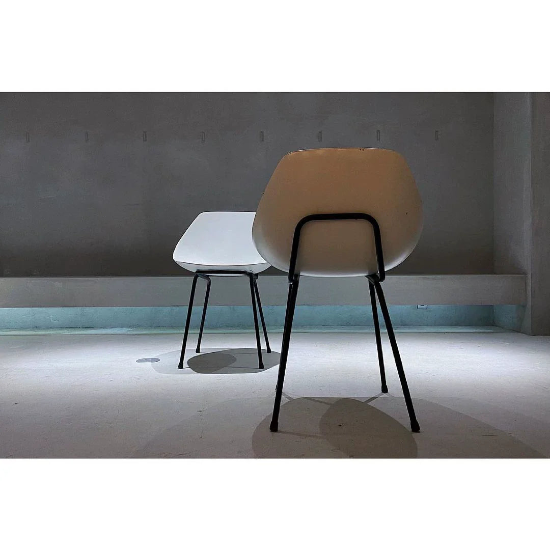 Vintage Pierre Guariche Dining Chair - Iconic French Mid-Century Design