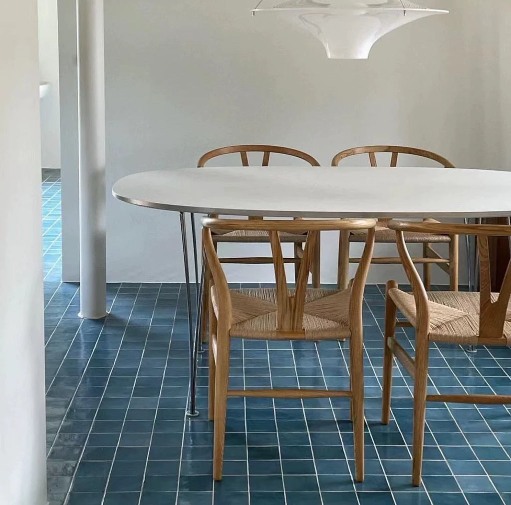 Fritz Hansen Superellipse Dining Table - Iconic Modern Design, 1.5m