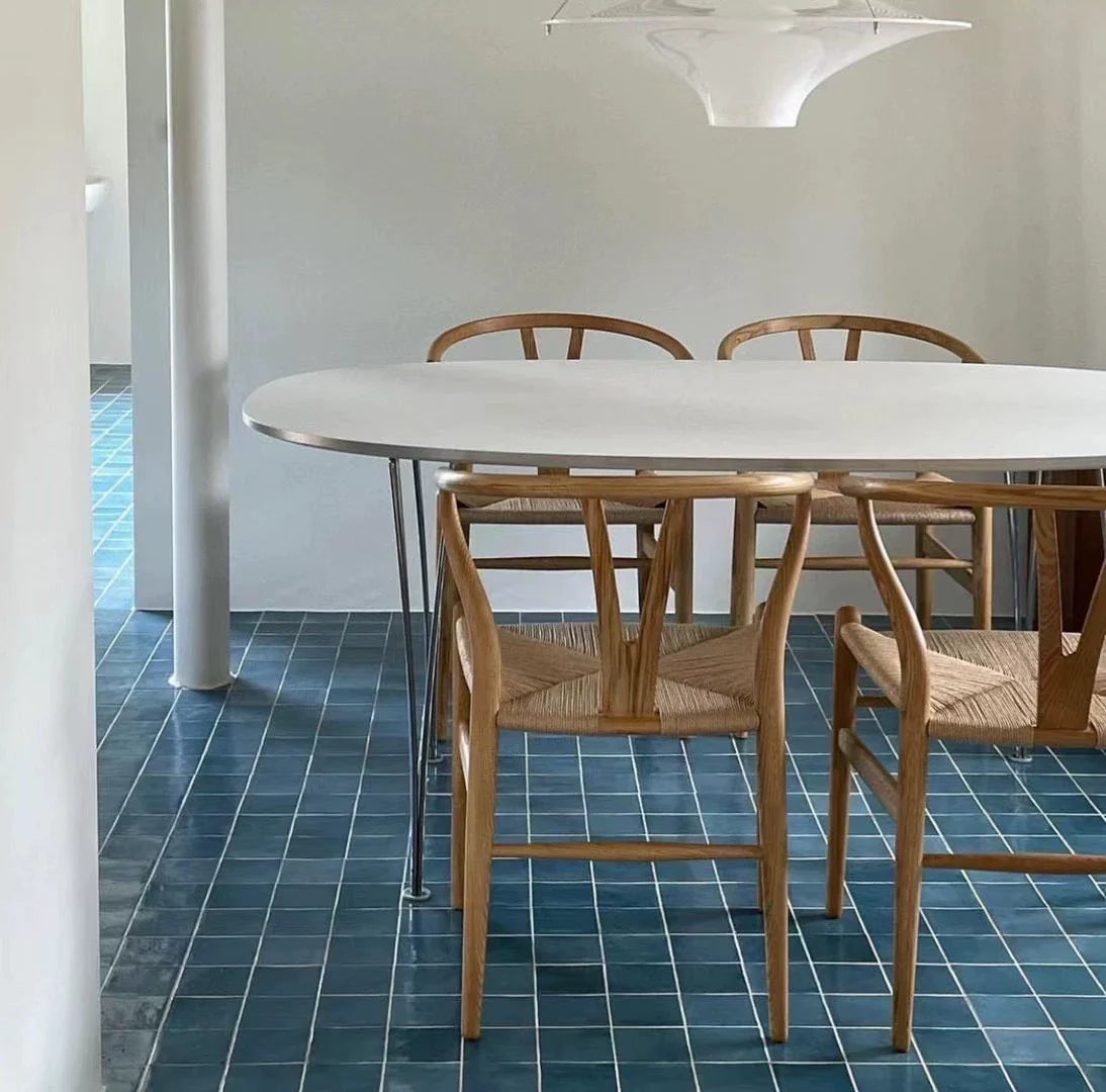 Fritz Hansen Superellipse Dining Table - Iconic Modern Design, 1.5m