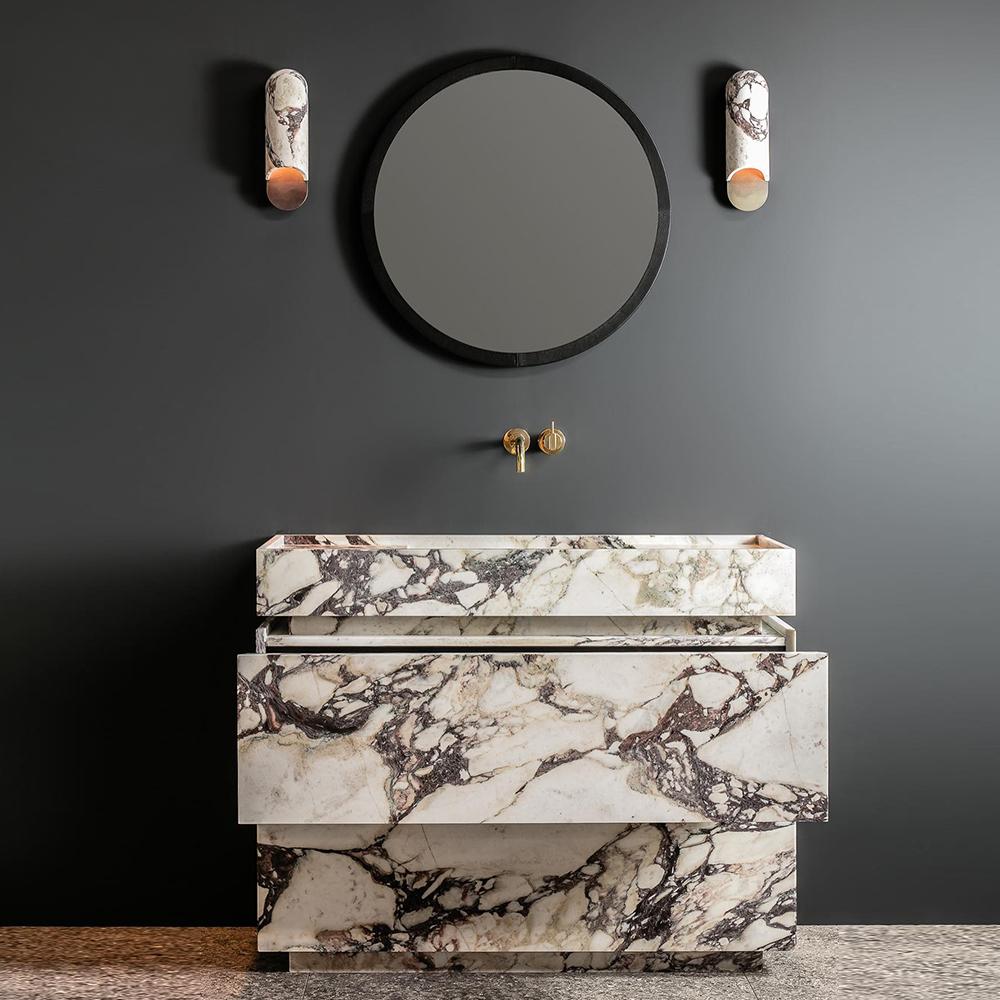 Diana Floor-Standing Stone Basin