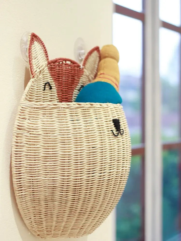 Zacharie Woven Kids Wall Storage Basket