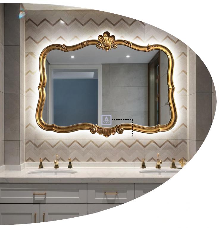 Sarah Carved Smart Vanity Mirror