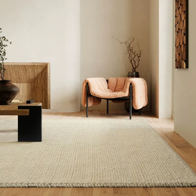 Odette Hand-Woven Wabi-Sabi Wool Carpet – High-End Design