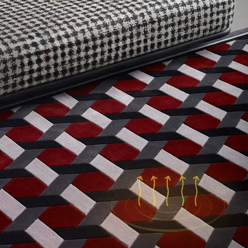 Maxence Retro Medieval Style Carpet Mat – Unique Indoor Room Decor
