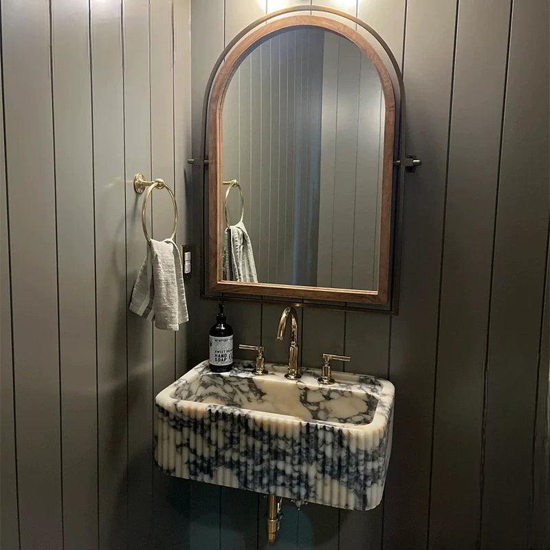 Guillaumette High-End Bulgari Marble Basin