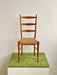 Vintage French Country Style Thonet Rope Woven High-Back Dining Chair