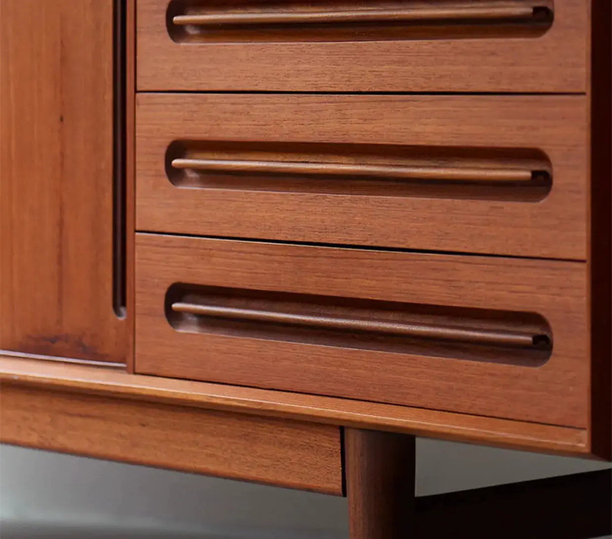 Wilbur Compact Danish TV Cabinet with Drawers