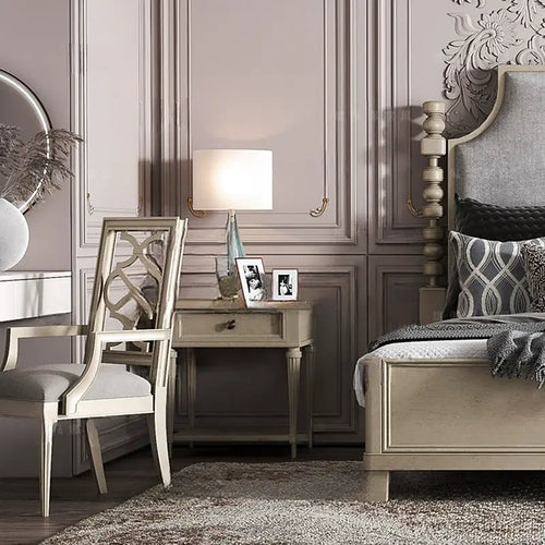 Arabelle Elegant Solid Wood Canopy Bed