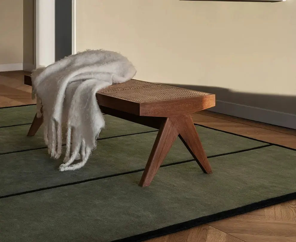 Ignatius Handmade Plaid Carpet – High-End Nordic Design