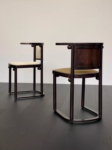 Elegant Vintage Designer Chair and Table Set - Mid-Century Modern Style