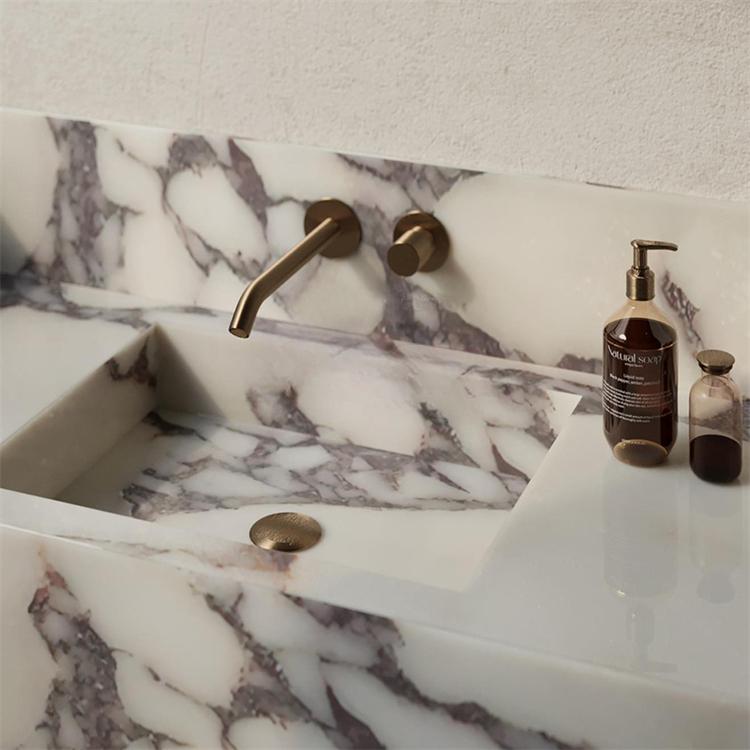 Michelle Rock Slab Wall-Mounted Sink