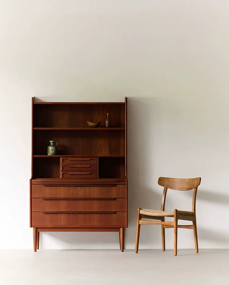 Knox Modern Wooden Dressing Table With Storage