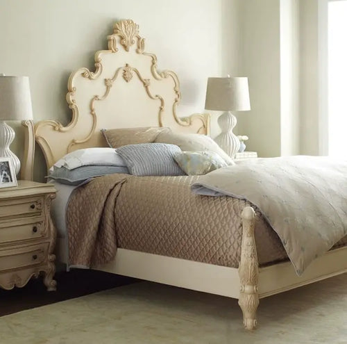 Antoine Carved Solid Wood Princess Bed
