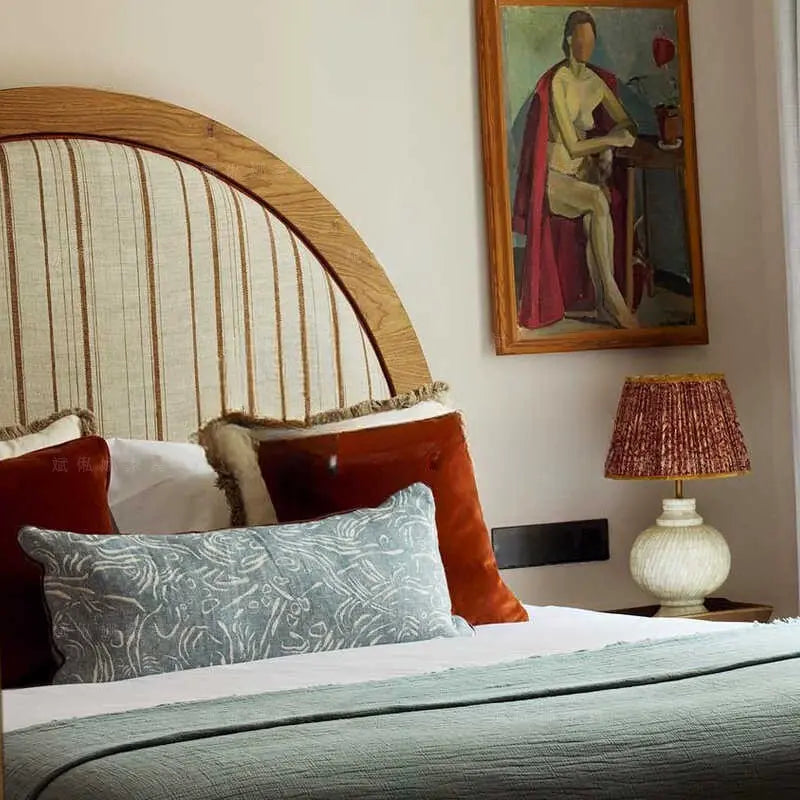 Margaux Retro Semi-Circular Style Bed