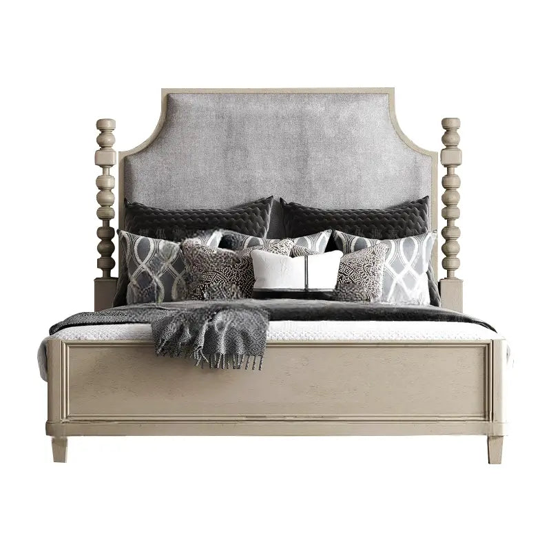 Arabelle Elegant Solid Wood Canopy Bed