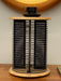 Vintage 1980s Techpoint Memphis Style Rotating CD Rack Side Table Stool