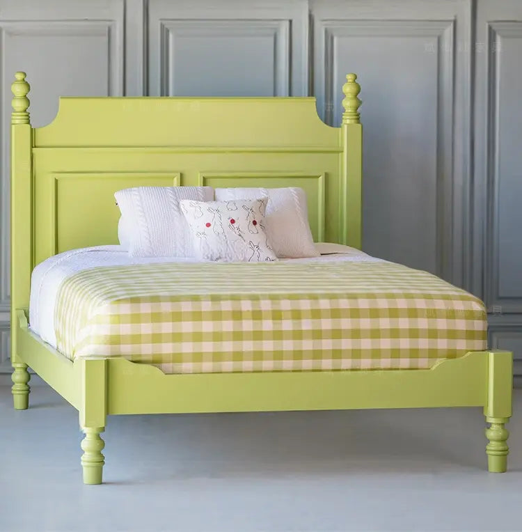 Elio Retro Solid Wood Children’s Bed