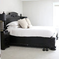 Fate Elegant Neoclassical Solid Wood Bed