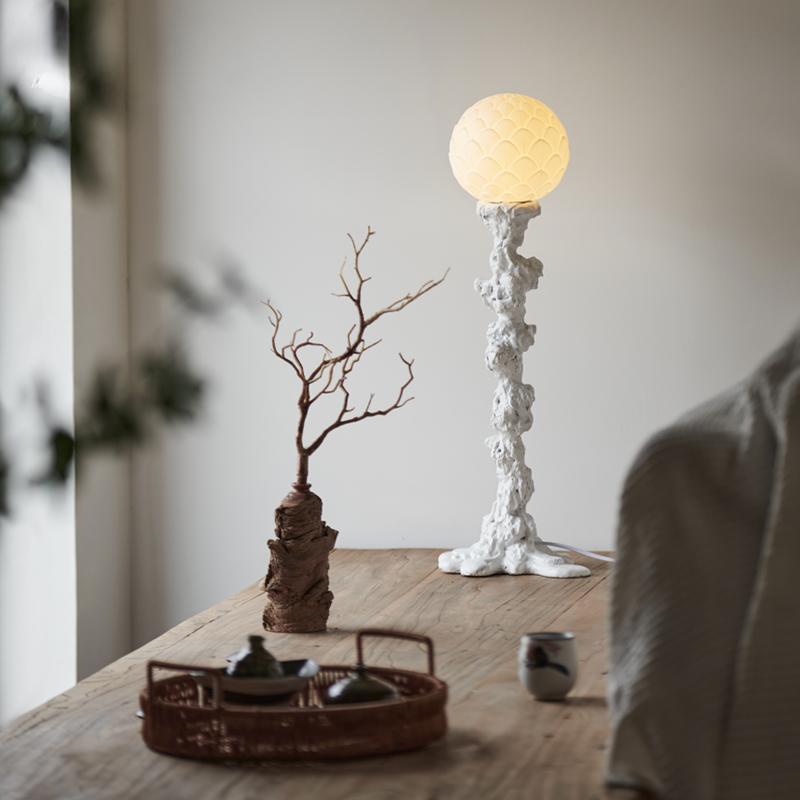 Artemis Wabi-Sabi Candlestick Zen Table Lamp