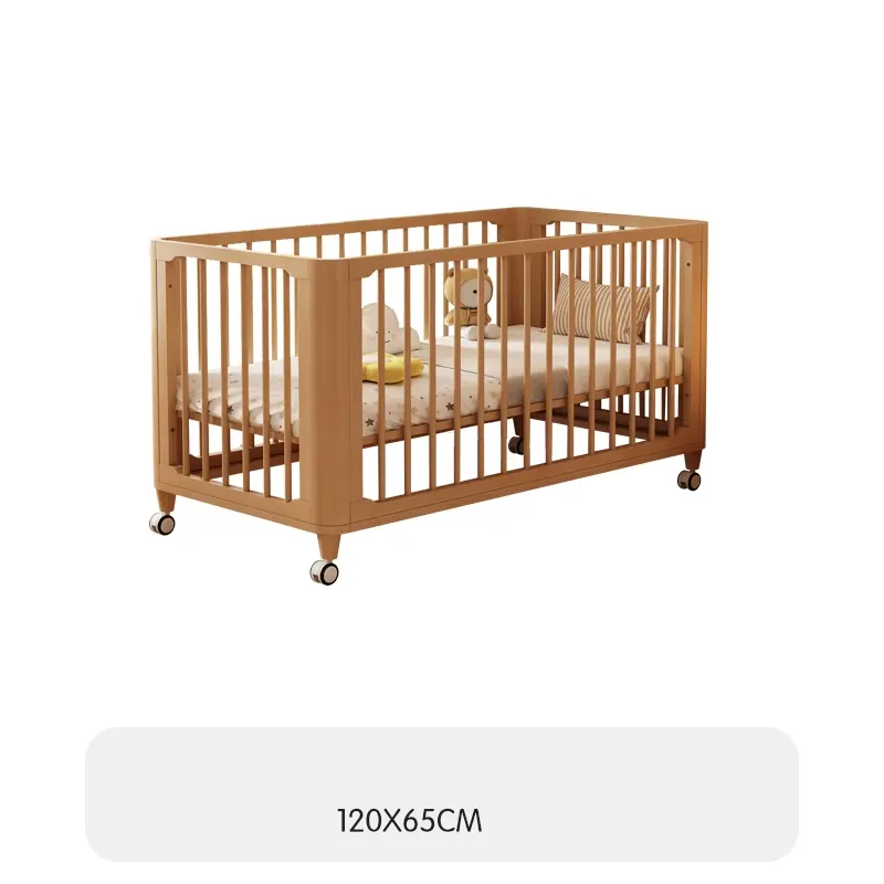Alma Movable Wood Crib for Newborns
