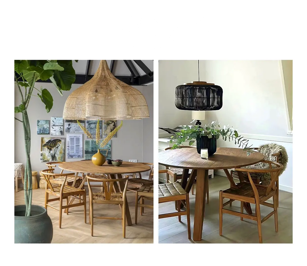 Giuseppe Solid Wood Retro Medieval Round Table