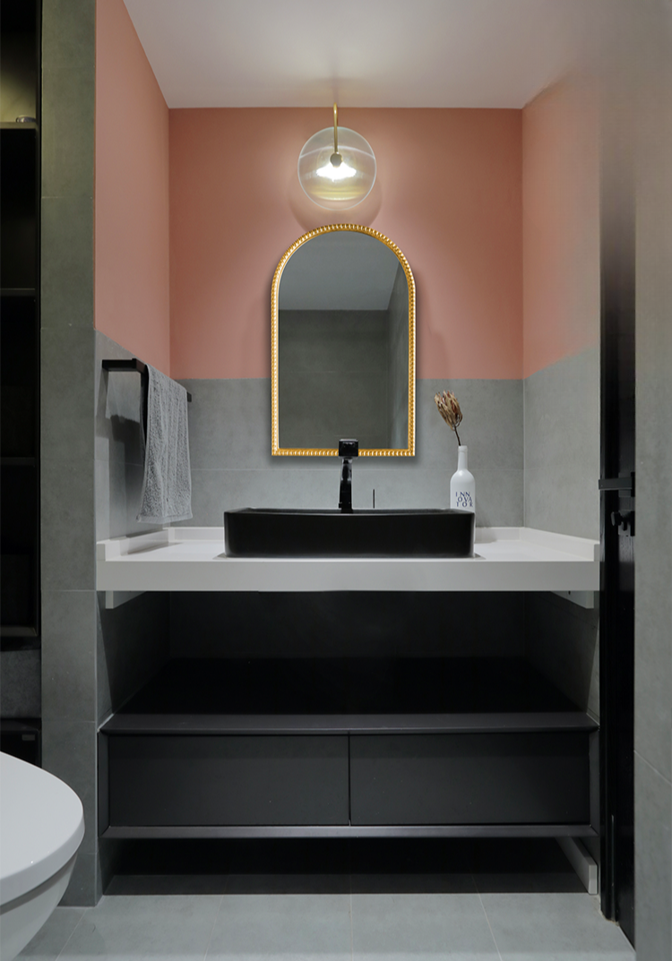 Ayra Nordic Arch Wall Bathroom Mirror