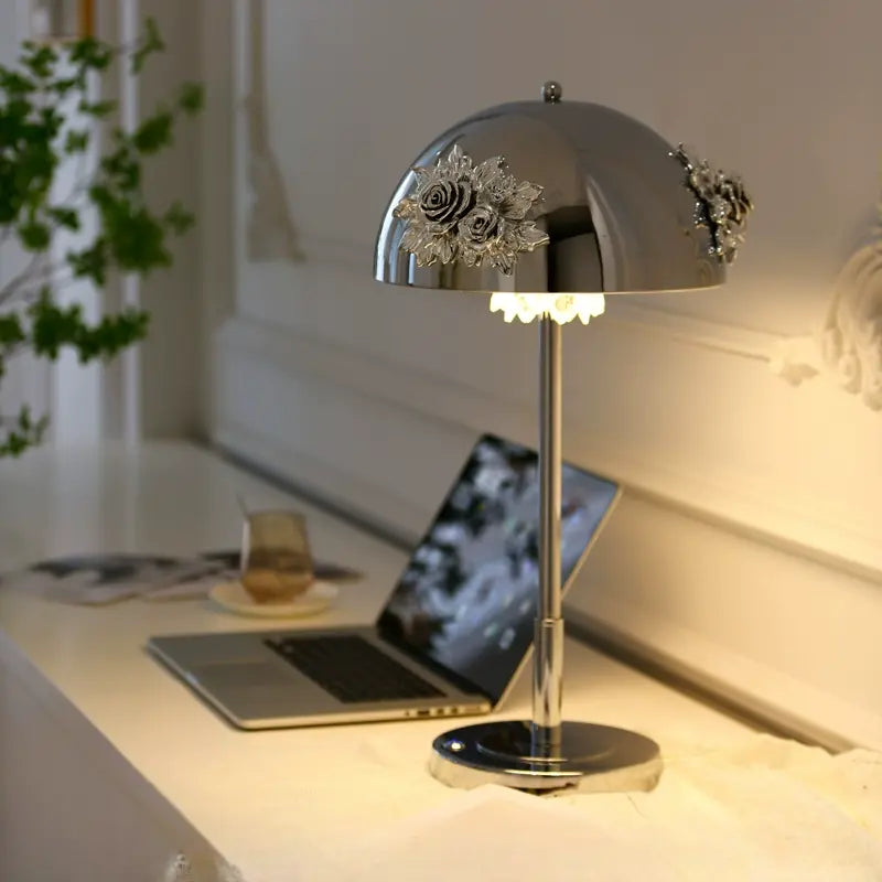 Ray Post-Modern Cream Flower Bud Lamp